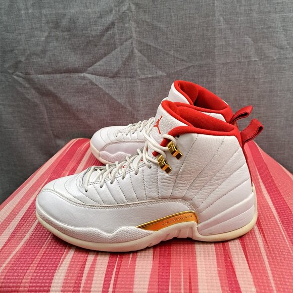 Nike Air Jordan 12 Retro FIBA 2019 Size Men 130690-107 Red White